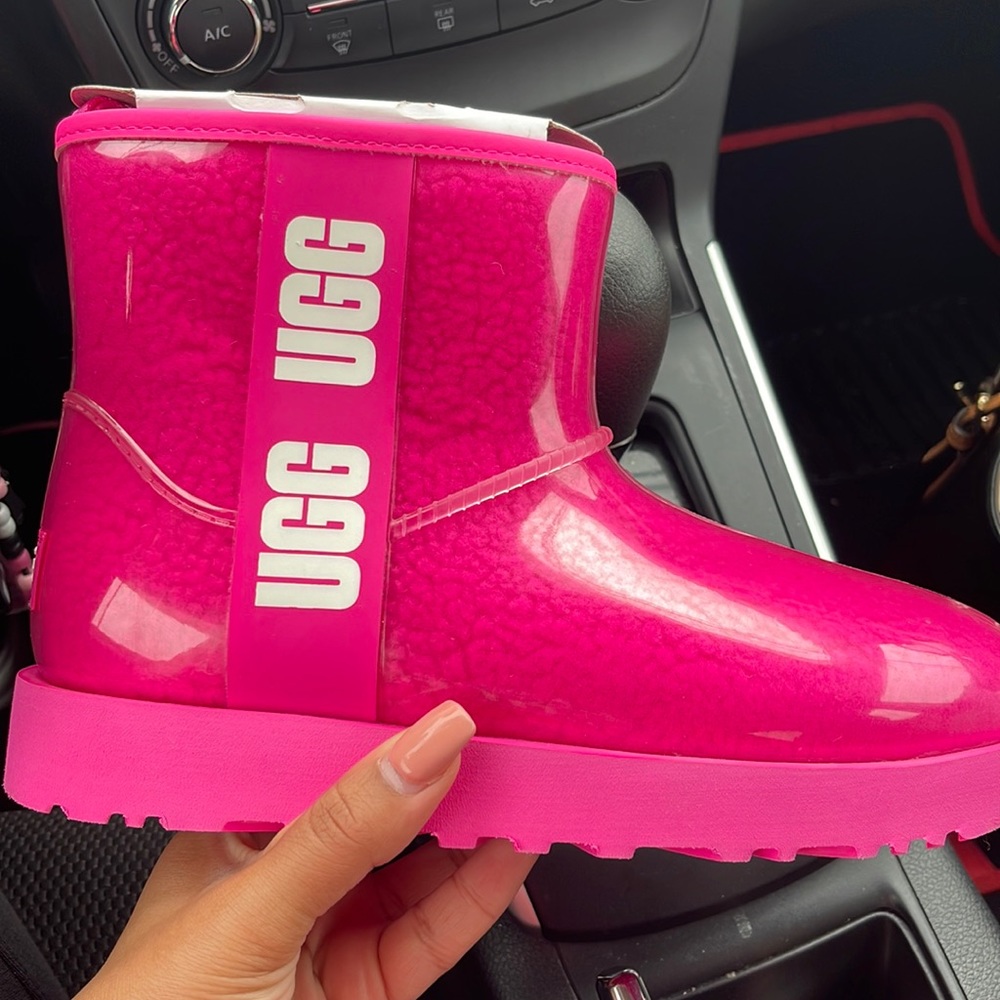 New Pink- Rain Boot Uggs
